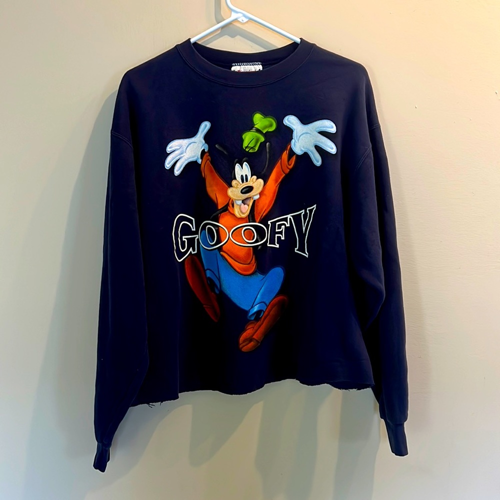 VINTAGE 90s Goofy Crewneck Sweatshirt